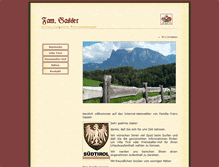 Tablet Screenshot of franzgasser.com